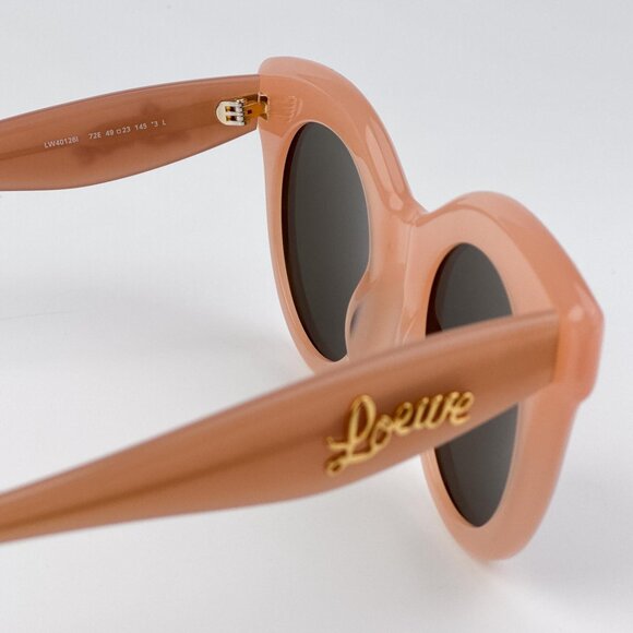 Loewe LW40126I Sunglasses – Pink Nude Cat Eye Brown | Model LW40126I 72E main image 9